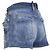Shorts in denim bloomer con cordoncino e etichetta logo Dsquared2 - vista 6