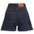 Shorts de denim con doble cintura y parche de logo Alexander McQueen - vista 5