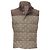 Chaleco acolchado de algodón jacquard con monograma FF Zucca de Fendi