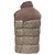 Chaleco acolchado de algodón jacquard con monograma FF Zucca de Fendi - vista 6