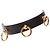Ring Hermès Bracciale Lockette in pelle liscia con anello d'oro Mini Dog Hermes Nero - vista 2