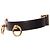 Ring Hermès Bracciale Lockette in pelle liscia con anello d'oro Mini Dog Hermes Nero - vista 4