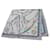 Hermès Hermes Silk Cashmere Scarf Chevaux Dechaines Grey Cloth  ref.1897536