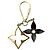 Porte-clés Puzzle Fleur Monogram Louis Vuitton M66184 Marron