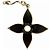 Porte-clés Puzzle Fleur Monogram Louis Vuitton M66184 Marron - vue 3