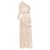 Autre Marque Johanna Ortiz MysterioSoul floral one shoulder tier maxi dress Brown Beige Polyester  ref.1897715