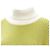 Tibi merino wool lime crast rolled turtleneck sweater - view 2