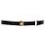 Cintura reversibile in argento con moneta Demi Medusa di Versace - vista 4
