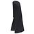 Rosie Assoulin Long Sleeves Front Slit Backless Tunic Top Black - view 3
