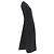 Rosie Assoulin Long Sleeves Front Slit Backless Tunic Top Black - view 4