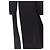 Rosie Assoulin Long Sleeves Front Slit Backless Tunic Top Black - view 6