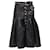 Autre Marque Chopova Lowena Leather Belt Buckle Studded Gladiator Skirt Black Cotton  ref.1897787