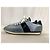 Sneakers basse con lacci Tom Ford in suede blu e nero - vista 15