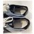 Sneakers basse con lacci Tom Ford in suede blu e nero - vista 22