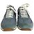 Sneakers basse con lacci Tom Ford in suede blu e nero - vista 3