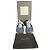 Sneakers basse con lacci Tom Ford in suede blu e nero - vista 6