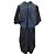 Denim-Westenkleid von Comme des Garçons Junya Watanabe aus schwarzer Wolle