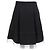 Saia A-Line em tule plissado com acabamento em malha Scuba da Donna Karan