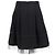 Saia A-Line em tule plissado com acabamento em malha Scuba da Donna Karan - vista 5