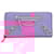 Balenciaga Classic Metallic Edge Continental Wallet Pink Leather  ref.1898169