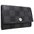 Porte-clés Louis Vuitton Damier Graphite N62662 Gris - vue 2
