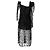Vestido midi off-shoulder de seda negra con detalles de encaje de Magda Butrym - vista 3