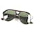 Óculos de sol aviador GUCCI GG0159S em tartaruga Marrom Plástico  ref.1898873