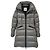 Moncler JASMINUM Abrigo Largo de Plumas Gris Castaño