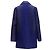 Issey Miyake cobalt taffeta tweed multi-texture jacket coat - view 6