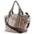 Borsa tote in PVC Tod's 2WAY a spalla marrone - vista 2