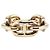 Ring Hermès Anello per sciarpa D'Ancre in catena Hermes oro D'oro - vista 2
