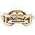 Ring Hermès Anello per sciarpa D'Ancre in catena Hermes oro D'oro - vista 4