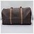 Céline Borsa da viaggio Boston Duffel Triomphe di Celine Macadam Marrone - vista 2