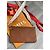 Pochette Louis Vuitton in Pelle Marrone Cognac - vista 6