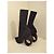 Botas Burberry Kimberly de tela negras 40 Negro - vista 3