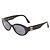 Occhiali da sole Chanel logo nero e oro 03517 D'oro