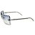 Gafas de sol Chanel CC Logo con strass azul plateado 4105-B Plata - vista 2