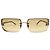 Gafas de sol Chanel CC Logo con strass marrón amarillo con tinte dorado Castaño - vista 4