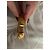 Lanvin Bracciale rigido con chiusura a scatto D'oro - vista 6