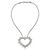 Collana a cuore in cristallo Alessandra Rich