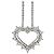 Collana a cuore in cristallo Alessandra Rich - vista 2