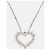 Collana a cuore in cristallo Alessandra Rich - vista 4