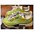 Ghoud Sneaker Grün Stoff Größe 37 - Ansicht 3