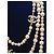 Coco Crush Chanel 2021 Pre-Fall Collana di Perle di Cristallo Dorato Gold hardware - vista 5
