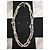 Coco Crush Chanel 2021 Pre-Fall Collana di Perle di Cristallo Dorato Gold hardware - vista 7