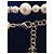 Coco Crush Chanel 2021 Pre-Fall Collana di Perle di Cristallo Dorato Gold hardware - vista 8