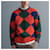 Autre Marque Gant Argyle Oversized Pullover aus Wolle Mehrfarben  - Ansicht 2