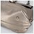 Borsa a mano in pelle Gancini di Salvatore Ferragamo 2way Argento Auth bs20081 - vista 10