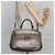 Borsa a mano in pelle Gancini di Salvatore Ferragamo 2way Argento Auth bs20081 - vista 27