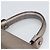 Borsa a mano in pelle Gancini di Salvatore Ferragamo 2way Argento Auth bs20081 - vista 9